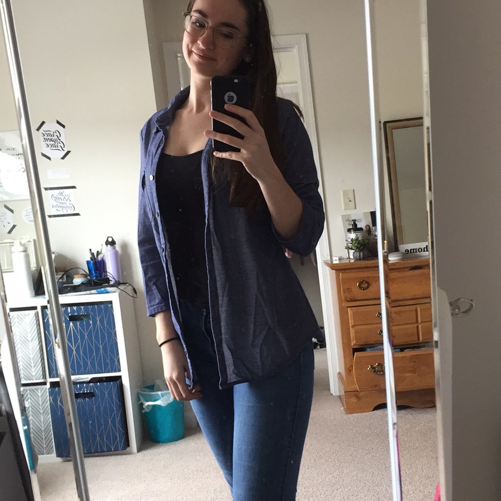 Blue blouse